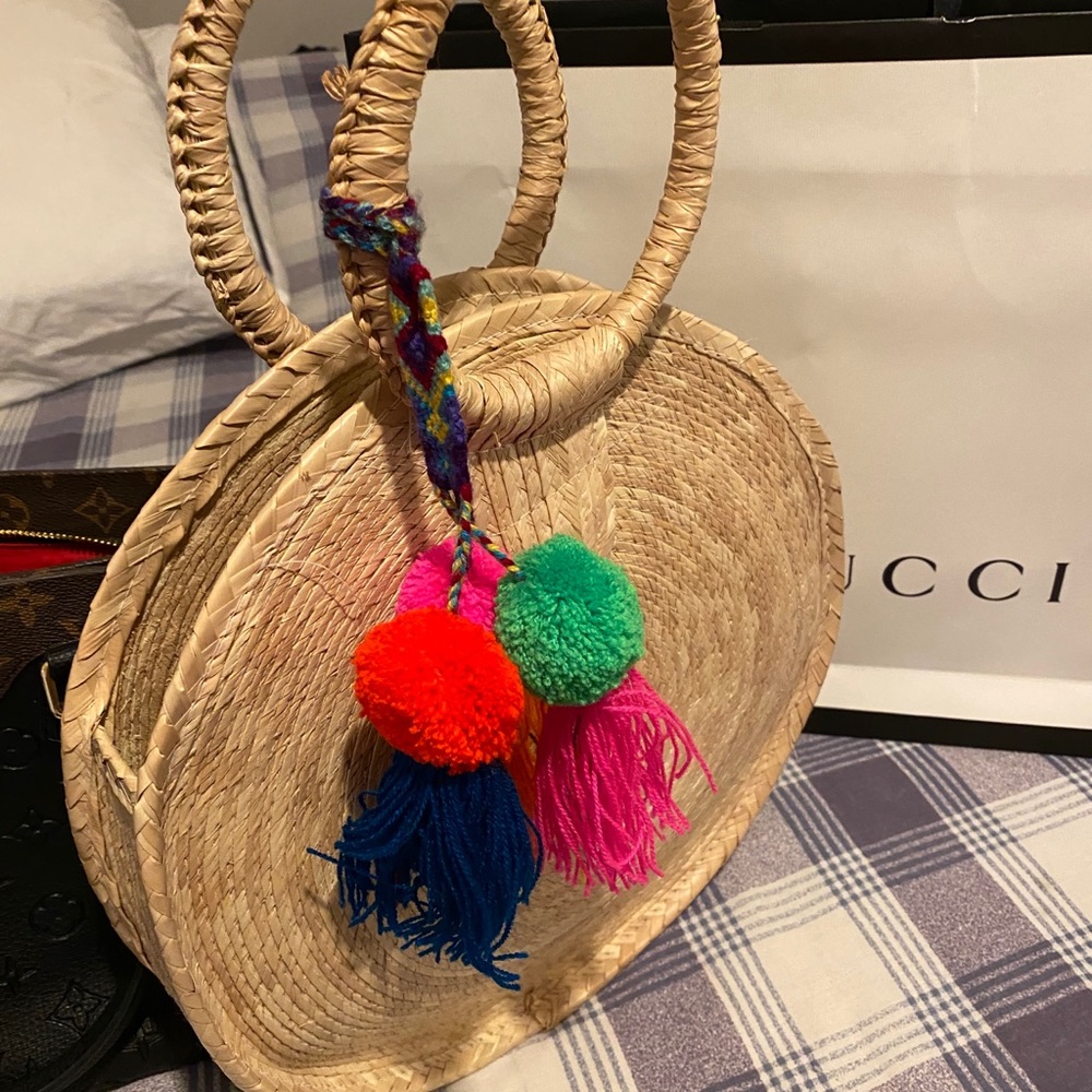 straw handbag  😎👙